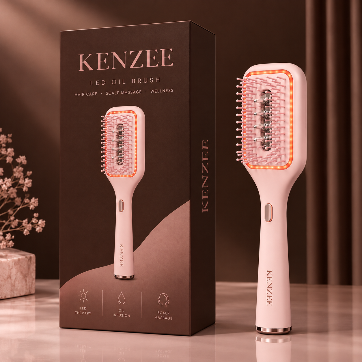 KENZEE THERAPY HAIR BRUSH™